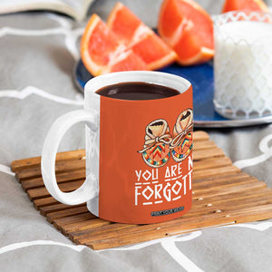 Orange Shirt Day Memorial Moccasins Coffee Mug You Are Not Forgotten Indigenous Remembrance for Stolen Children TS02 Print Your Wear