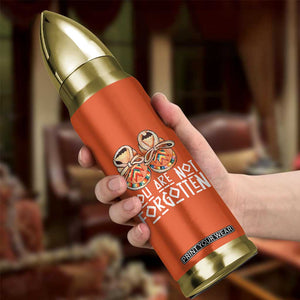 Orange Shirt Day Memorial Moccasins Bullet Tumbler You Are Not Forgotten Indigenous Remembrance for Stolen Children TS02 Print Your Wear