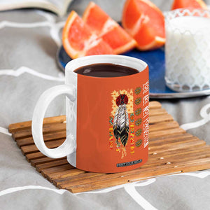 Orange Shirt Day Feather Flag Coffee Mug You Are Not Forgotten Indigenous Tribute TS02 Print Your Wear
