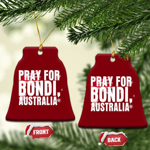 Pray for Bondi Australia Ceramic Ornament Memorial Unity and Support Tribute TS02 Print Your Wear