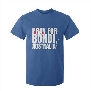 Pray for Bondi Australia T Shirt For Kid Memorial Unity and Support Tribute TS02 Royal Blue Print Your Wear