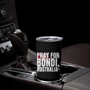 Pray for Bondi Australia Tumbler Cup Memorial Unity and Support Tribute TS02 Print Your Wear