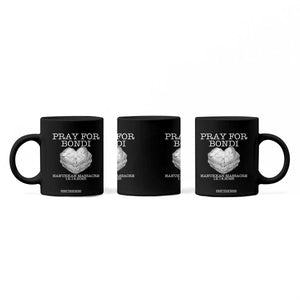 Pray for Bondi Australia Coffee Mug Hanukkah Memorial December 14 Tribute Support TS02 Print Your Wear