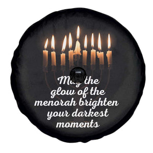 Jewish Faith and Pray Lights Spare Tire Cover May The Glow Of The Menorah Brighten Your Darkest Moments TS02 Print Your Wear