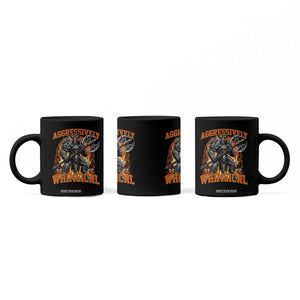 Chaotic Knight Metalcore Edgy Meme Aggressively Whimsical Coffee Mug Armor Metalheads Fairycore Tendencies TS02 Print Your Wear