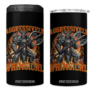 Chaotic Knight Metalcore Edgy Meme Aggressively Whimsical 4 in 1 Can Cooler Tumbler Armor Metalheads Fairycore Tendencies TS02 One Size: 16 oz Black Print Your Wear