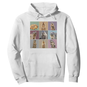 In My Groundhog Era Hoodie Funny Woodchuck TS02 White Print Your Wear