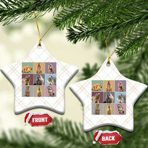 In My Groundhog Era Ceramic Ornament Funny Woodchuck TS02 Print Your Wear