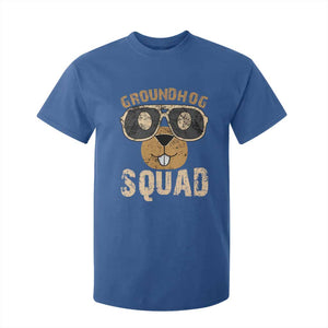 Groundhog Squad T Shirt For Kid Cute Woodchuck Happy Groundhog Day TS02 Royal Blue Print Your Wear