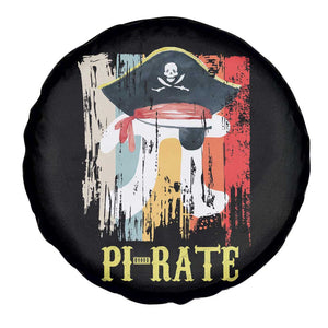 Funny Pi-rate Spare Tire Cover Pi Day Math Geek Pirate Lover TS02 Print Your Wear