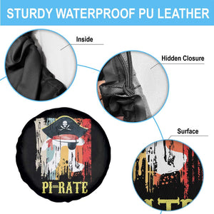 Funny Pi-rate Spare Tire Cover Pi Day Math Geek Pirate Lover TS02 Print Your Wear