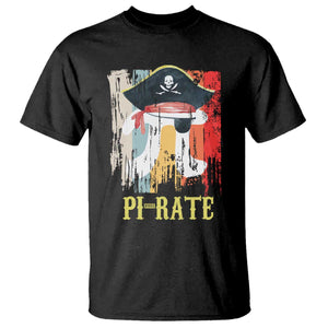 Funny Pi-rate T Shirt Pi Day Math Geek Pirate Lover TS02 Black Print Your Wear