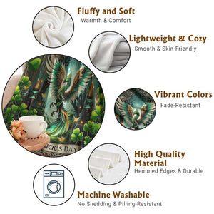 Happy St. Patrick's Day The Irish in Phoenix Throw Blanket TS02 Print Your Wear