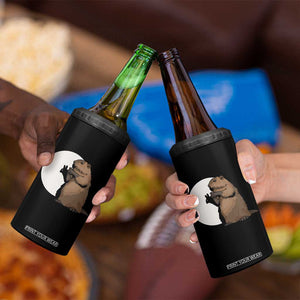 Groundhog Shadow Meteorlogy 4 in 1 Can Cooler Tumbler Woodchuck Puppet Funny Gift TS02 Print Your Wear