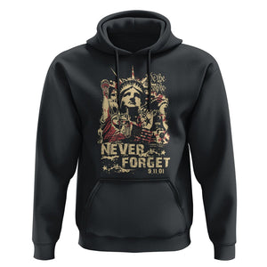 Patriot Day Hoodie We Will Never Forget American Memorial Patriotic TS02 Black Print Your Wear