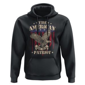 Patriotic Eagle Hoodie The American Patriot Est 1776 US Flag TS02 Black Print Your Wear