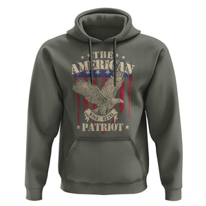 Patriotic Eagle Hoodie The American Patriot Est 1776 US Flag TS02 Military Green Print Your Wear