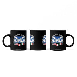 No Scotland No Party 2026 North American Football Tournament Coffee Mug Game Day Soccer Fans