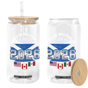 No Scotland No Party 2026 North American Football Tournament Glass Can Game Day Soccer Fans