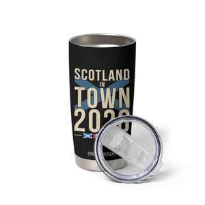 Scotland in Town 2026 Football Fans Tumbler Cup Soccer Tournament North American Sports Lovers TS02 Print Your Wear