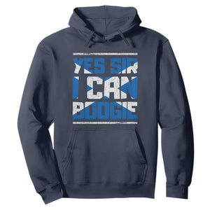 Funny Scottish Anthem Fan Saltire Flag Hoodie Yes Sir I Can Boogie Sports Style Scotland Football Supporters