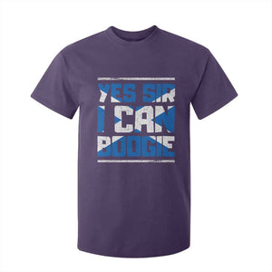 Funny Scottish Anthem Fan Saltire Flag T Shirt For Kid Yes Sir I Can Boogie Sports Style Scotland Football Supporters