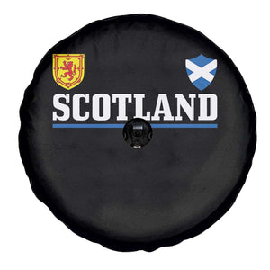 Scotland Dual Crest Lion Rampant Shield Saltire Flag Spare Tire Cover Football Fans Match Day