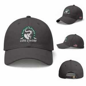 Allez Les Elephants Cote d'Ivoire Soccer Fan Baseball Cap Ivory Coast Pride Football Lovers