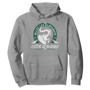 Allez Les Elephants Cote d'Ivoire Soccer Fan Hoodie Ivory Coast Pride Football Lovers