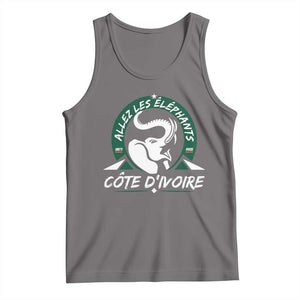 Allez Les Elephants Cote d'Ivoire Soccer Fan Tank Top Ivory Coast Pride Football Lovers