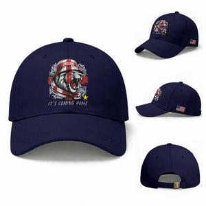 Roaring Lions England Football Pride Baseball Cap Retro Patriotic Soccer British Football Fans
