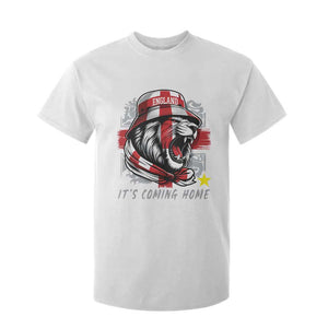 Roaring Lions England Football Pride T Shirt For Kid Retro Patriotic Soccer British Football Fans