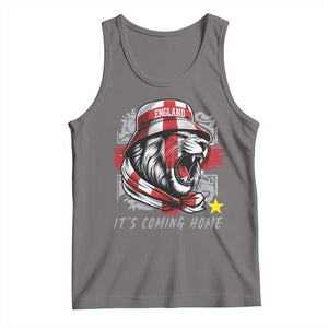 Roaring Lions England Football Pride Tank Top Retro Patriotic Soccer British Football Fans
