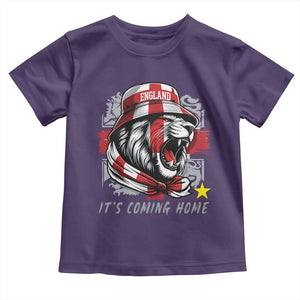 Roaring Lions England Football Pride Toddler T Shirt Retro Patriotic Soccer British Football Fans