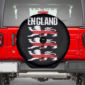 Vintage Three Lions England Pride Spare Tire Cover Patriotic Soccer British Football Fans
