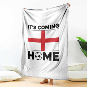 It is Coming Home England Football Flag Throw Blanket Patriotic Soccer Fans St Georges Cross Heritage Pride