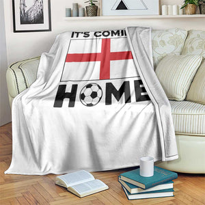 It is Coming Home England Football Flag Throw Blanket Patriotic Soccer Fans St Georges Cross Heritage Pride