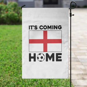 It is Coming Home England Football Flag Garden Flag Patriotic Soccer Fans St Georges Cross Heritage Pride
