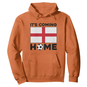 It is Coming Home England Football Flag Hoodie Patriotic Soccer Fans St Georges Cross Heritage Pride
