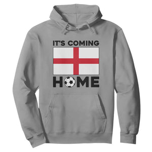 It is Coming Home England Football Flag Hoodie Patriotic Soccer Fans St Georges Cross Heritage Pride