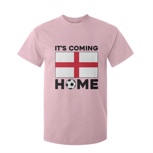 It is Coming Home England Football Flag T Shirt For Kid Patriotic Soccer Fans St Georges Cross Heritage Pride