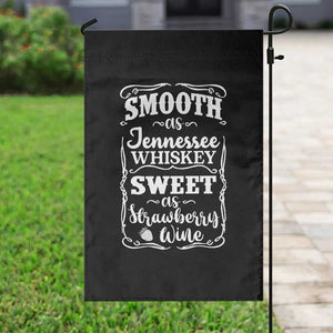 Smooth As Tennessee Whiskey Garden Flag Sweet As Strawberry Wine Country Love TS02 Print Your Wear