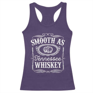 Smooth As Tennessee Whiskey Distillery Barrel Vintage Racerback Tank Top TS02 Purple Print Your Wear