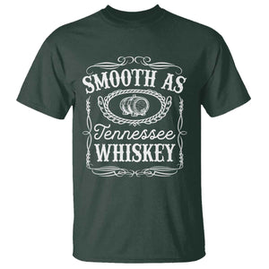 Smooth As Tennessee Whiskey Distillery Barrel Vintage T Shirt TS02 Dark Forest Green Print Your Wear