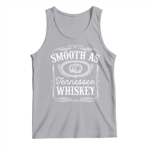 Smooth As Tennessee Whiskey Distillery Barrel Vintage Tank Top TS02 Athletic Heather Print Your Wear