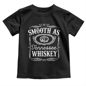 Smooth As Tennessee Whiskey Distillery Barrel Vintage Toddler T Shirt TS02 Black Print Your Wear