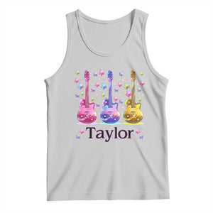 Taylor Name Tank Top Retro Groovy 70s 80s TS02 Ash Print Your Wear