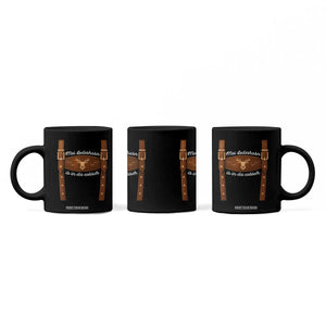 Funny Lederhosen Costume Alternative for Oktoberfest Coffee Mug Mei Lederhosn Is In Da Wasch TS02 Print Your Wear