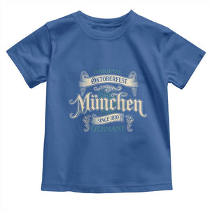 Original Oktoberfest Munchen Germany Toddler T Shirt Vintage Bavarian Festival Since 1810 TS02 Royal Blue Print Your Wear