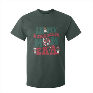 Christmas Nutcracker T Shirt For Kid In My Nutcracker Mom Era Groovy Doll Xmas Mama TS02 Dark Forest Green Print Your Wear
